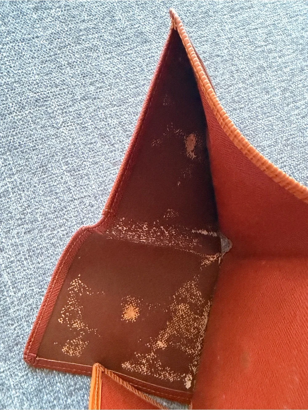 Louis Vuitton Brown Epi Leather Card & Key Holder